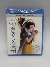 Snow White and the Seven Dwarfs Signature Collectio Blu Ray, DVD, 2016 No Slip