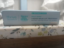 Thrive Causemetics Pout Hero ~ Liquid Balm Lip Treatment ~ Vanilla Swirl ~ 6.4ml