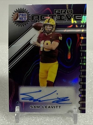 2025 Leaf Pro Set Metal - Pro Active AUTO - Sam Leavitt 2/8