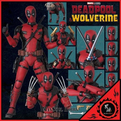 Mafex X Force ver. ウルヴァリン&デッドプールセット NEW AUTHENTIC MAFEX No.284 Deadpool & Wolverine Ver. Deadpool