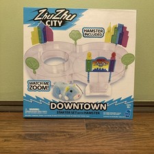 Zhu Zhu City Downtown Starter Set with Hamster - NEW In Box