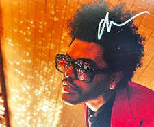 THE WEEKND Signed 8x10 inch Photo Authentic Original Autograph w/COA Certificate