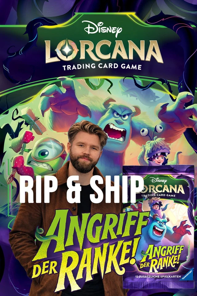 Lorcana Angriff der Ranke Rip & Ship