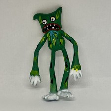 Poppy Playtime Scary Huggy Wuggy 4" Bendy Action Figure Green A7