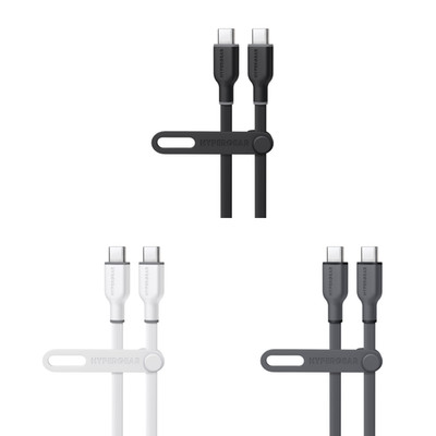 HyperGear Flexi PRO USB-C to USB-C Cable 10ft Fast Charging for Smartphones