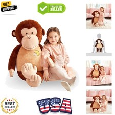 Giant Large Monkey Stuffed Animal Plush Toy for Children Brown, 30 inches