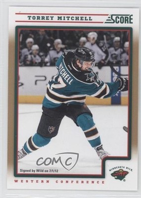 2012-13 Score Gold Rush Torrey Mitchell #249 0g0