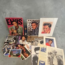 Elvis Presley Collection of Memorabilia~Photos,Calendar,Postcards,Magnets (302)