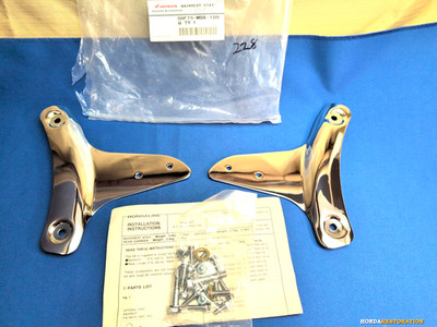 NOS Honda  Stay, Backrest 08F75-MBA-100 Genuine OEM