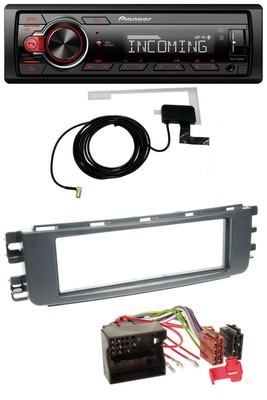 Pioneer USB MP3 DAB Bluetooth Autoradio für Smart ForFour (454, 2004-2006)