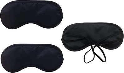 3Pcs Comfortable Soft Sleep Eye Masks Shade Cover Lightweight Sleeping Blindf...