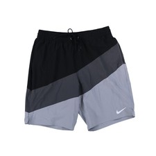 Nike Men's Swim Shorts Color Surge Active Bottoms Colorblocked Black M New