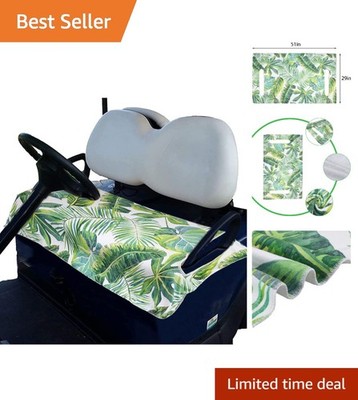 High-Quality Golf Cart Seat Cover - Stay Cool with Superfine Fiber Protection