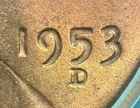 1953 D/D Lincoln Wheat Cent - PCGS MS 65 RB - RPM-001, FS-501