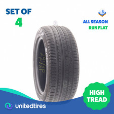 Set Of 4 Used 25550r19 Pirelli Scorpion Verde Run Flat 107h - 8-8.532 Set Of 4 Used 25550r19 Pirelli Scorpion Verde Run Flat 107h - 8-8.532