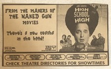 High School High Movie Vintage Print Ad Jon Lovitz Tpa15