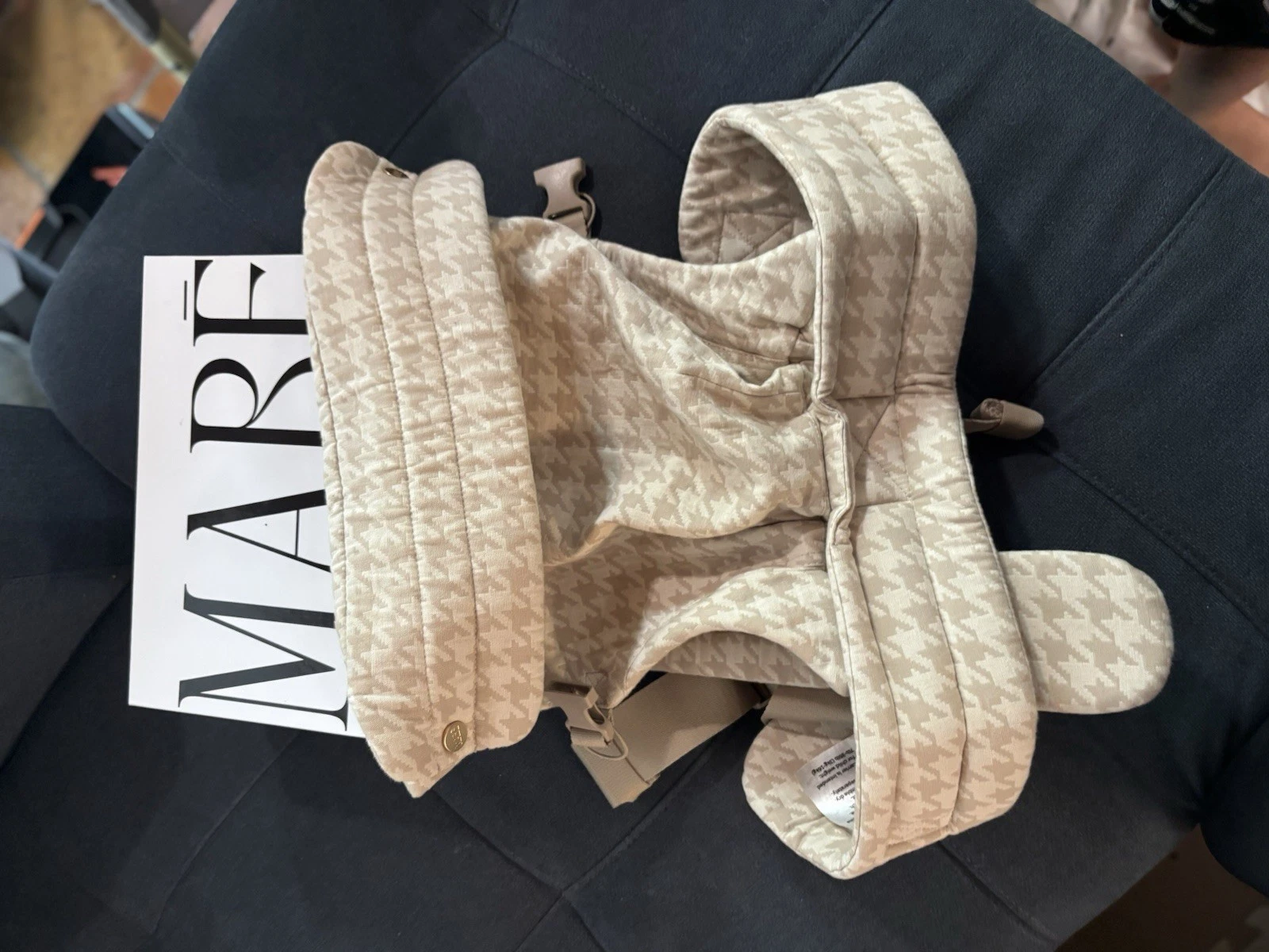 Mabe Monarch Baby Carrier- Houndstooth SKU: MON-00-2040