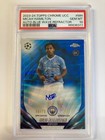 TOPPS CHROME UCC 23/24 MICAH HAMILTON MAN CITY ROOKIE AUTO PARALLEL 66/75 PSA 10
