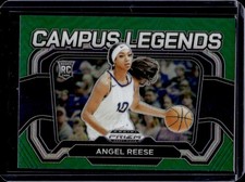 2024 Panini Prizm Draft Picks Collegiate Angel Reese Campus Legends Green RC #4