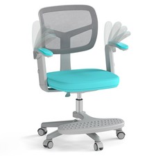 COSTWAY Kids Desk Chair Children Study Chair w/Adjustable Height-Green