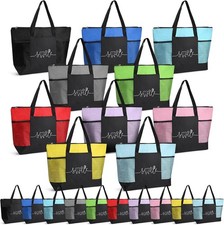 Dental Graduationb Dental Hygienist Tote Bags with Mesh Pocket for Assistant