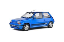 SOLIDE RENAULT 5 GT TURBO BLEU ÉCHELLE 1:18 COD. S1810004