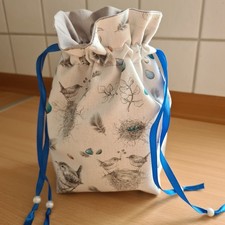 Geschenkbeutel, Acufactum "Vogelnester "