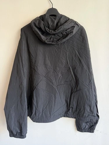 Calvin Klein Jeans Men's Windbreaker Jacket XXL Black Hooded Lightweight Zip NWT image 4