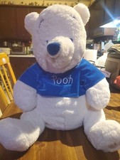 Winter Winnie The Pooh Disney Store Plush. 18" Tall Disney Store Exclusive