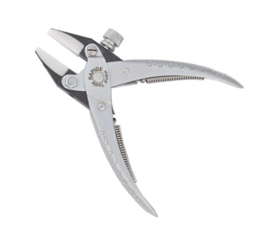 FLACHZANGE VERSTELLBAR PARALLEL ACTION NYLONBACKEN SCHMUCK UHR WERKZEUG 14 CM