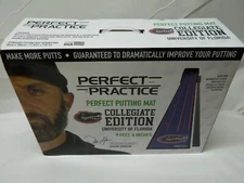New Perfect Practice Collegiate Putting Mat 9'6" Dustin Johnson Golf - Florida