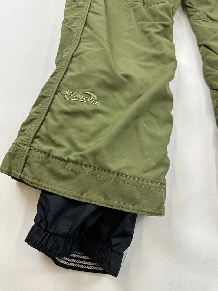 Pantalones de nieve Obermeyer jóvenes 12 verdes Foto 4 de 4