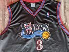 Nba 76Ers Sixers Reebok Team Apparel Jersey #3 Nba 3Xl embroidered basketball