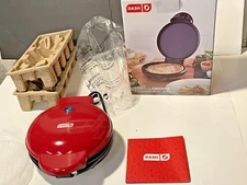 NEW IN BOX Dash 8" Express Griddle, Red, DMG8100RD