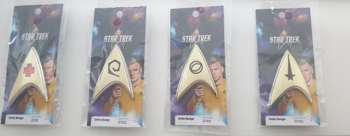 Lot d'insignes pin's Star Trek Strange New Worlds neufs