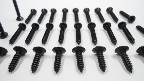¡30 TORNILLOS INTERIORES NEGROS! SE ADAPTA A G-BODY MONTE CARLO SS HURST 442 BUICK REGAL ETC - Imagen 10 de 10