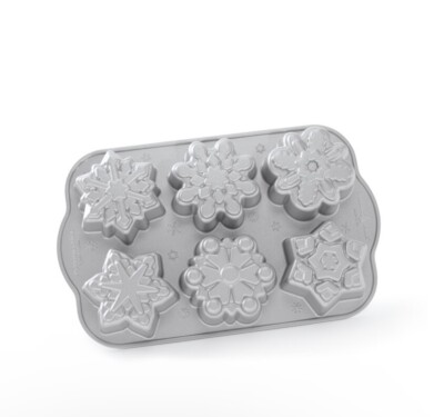 Nordic Ware Frozen Snowflake Cakelet Pan