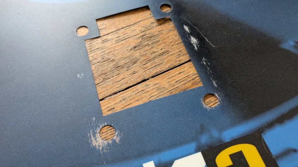 Aerosmith Revolution X Arcade Midway Control Panel Insert 3 Player  - Image 2 of 4