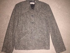 SALE  Nearly New FIRST ISSUE LIZ CLAIBORNE Tweed Blazer Jacket Women Size 10
