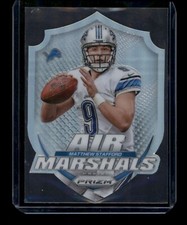 2014 PANINI PRIZM MATTHEW STAFFORD AIR MARSHALLS SILVER PRIZM SP LIONS RAMS 