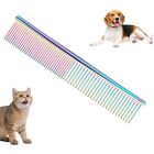 Metal Dog Comb for Removing Knots and Tangles Cats with Long Hair