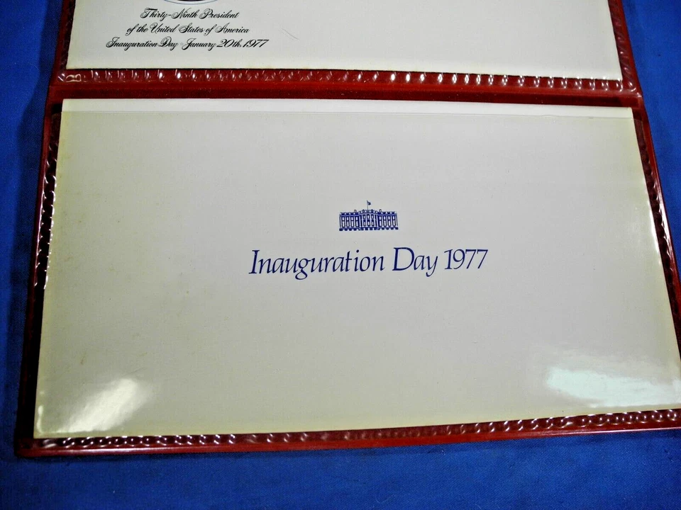 Jimmy Carter Inauguration Day First Day Cover with Bronze Coin, January 20, 1977 - Image 4 of 4