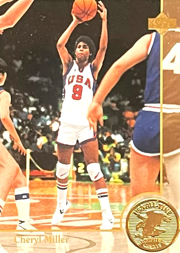 1994 Cheryl Miller Upper Deck USA Women's Team Gold Medal RC #89-MT