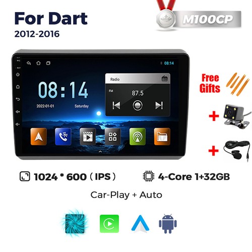 For Dodge Dart 1216 Android Car Radio Stereo GPS Navi Auto Wireless