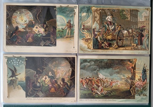 40 1903 PMCs * AMERICAN HISTORY REVOLUTION COLONIAL HEROES LANGE-SCHWALBACH RARE - Picture 4 of 12