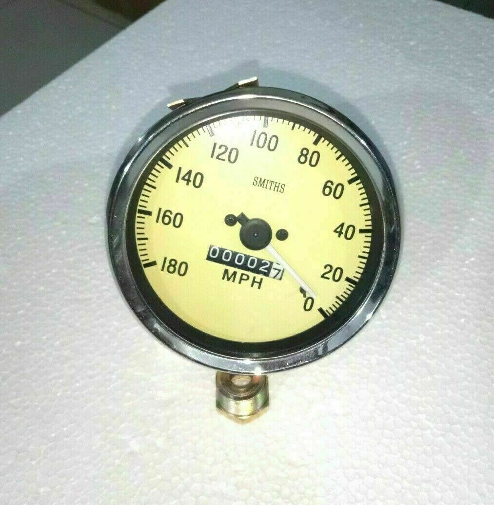Réplicas Smiths Crema Cara M18X1.5 Rosca SPEEDO 180-0 MPH Horario 100MM YC