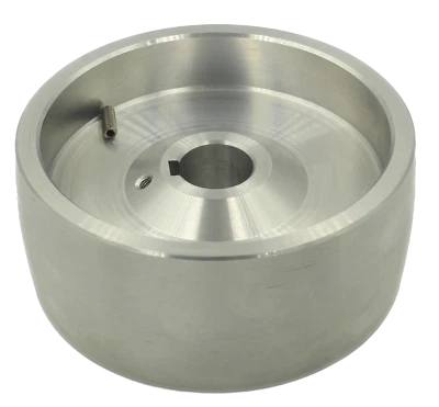 5 inch - 129 mm Diameter Belt Grinder Drive wheel with 24 mm Bore