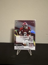 Ryan Williams 2024 Onit Athlete Alabama Football S-17 /25 On Card Autograph