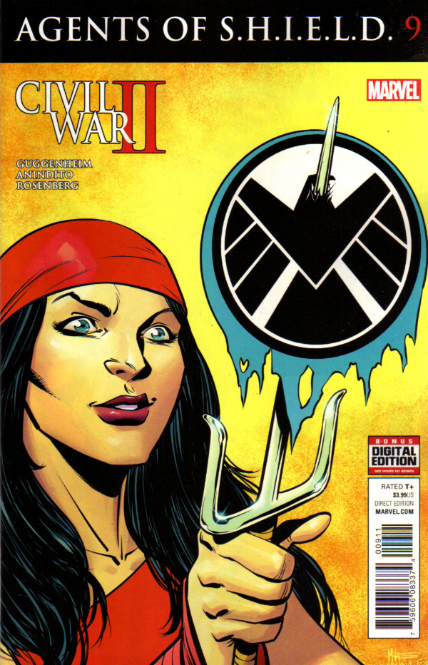 AGENTS OF S.H.I.E.L.D. (2016) #9 Civil War II - Back Issue