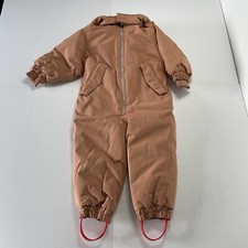 Liewood SNE Snowsuit Girls 1Y/2Y/3Y/4Y Pink One piece Warm Waterproof NWT